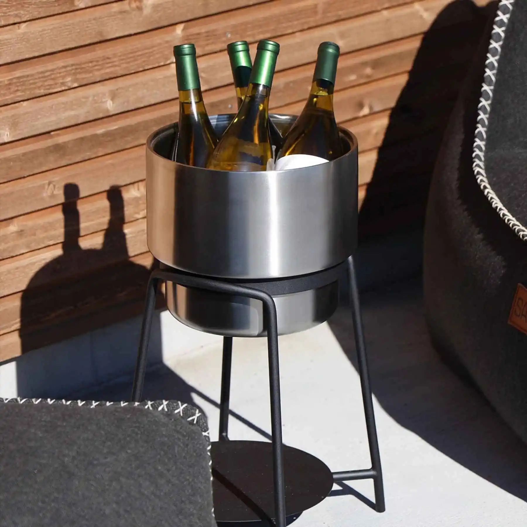 Wine Bucket - Ø22 Stainless steel